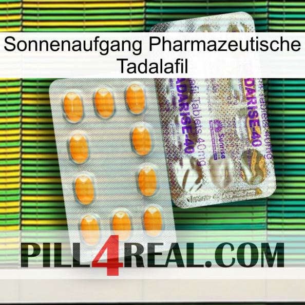 Sunrise Pharmaceutical Tadalafil new12